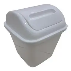 BLOCCARE - Pack 4 Basureros Plásticos De 10 Litros Basurero Para Baño