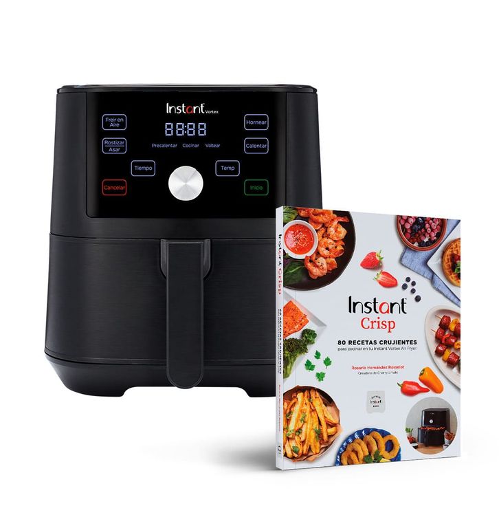 Freidora de Aire Instant Vortex + libro