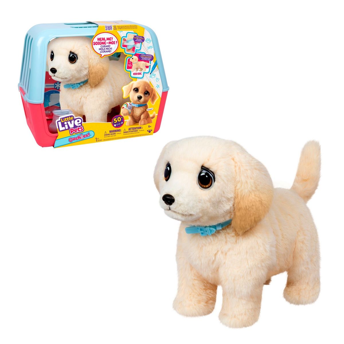 LITTLE LIVE PETS - Little Live Pets Ouchies De Lujo Retriever