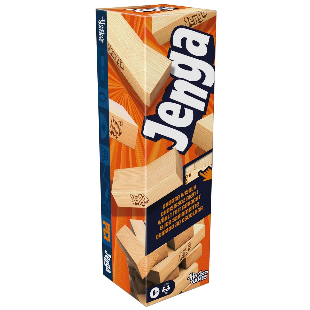 ANSALDO - Juego De Mesa Jenga De Mesa Refresh