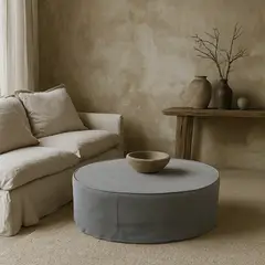 MILK - Pouf Leroy Gris