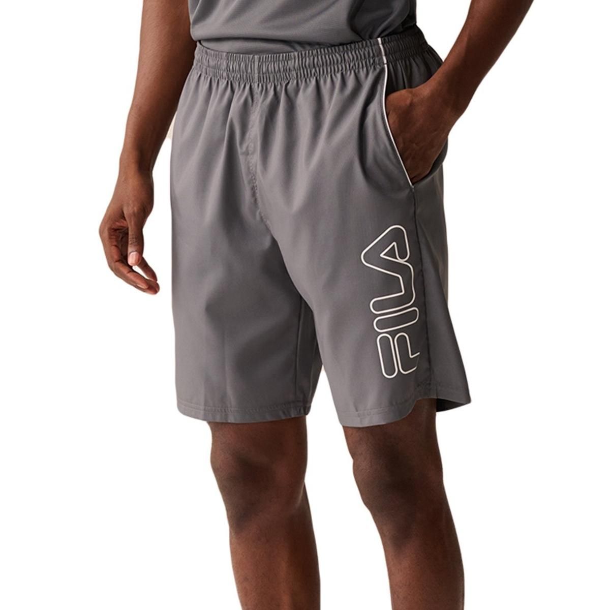FILA - Short Fila Train 7,5" Hombre Gris