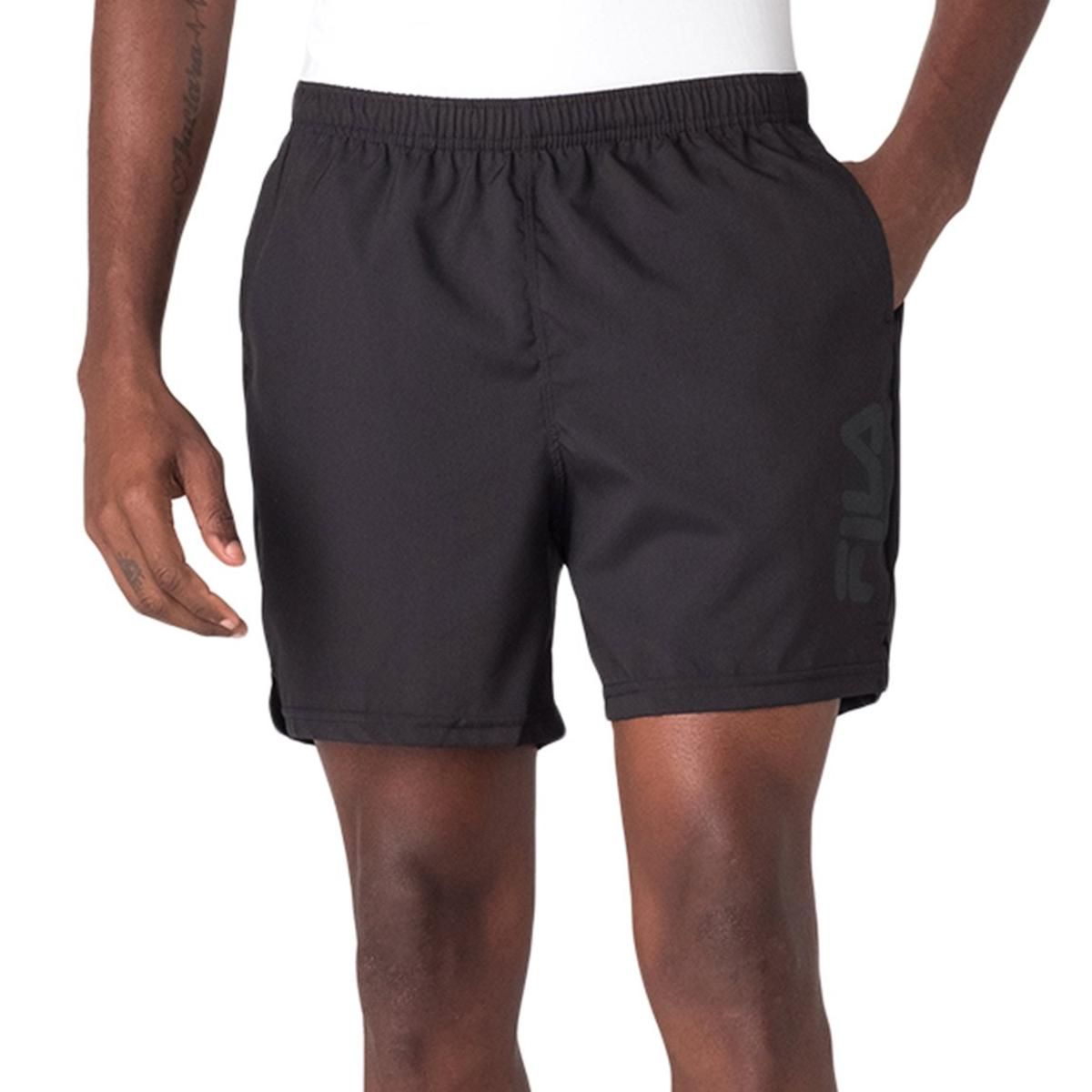 FILA - Short Fila Train 5" Hombre Negro