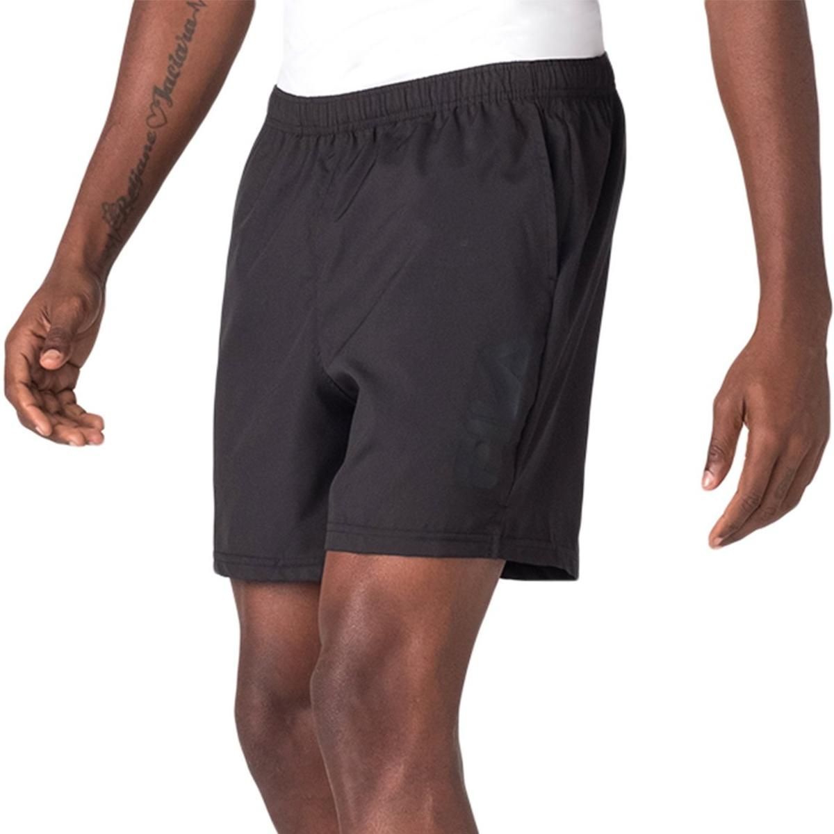 FILA - Short Fila Train 5" Hombre Negro