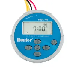 HUNTER - PROGRAMADOR DE RIEGO AUTOMATICO 1 ZONA A BATERIA NODE 100