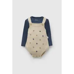 COLLOKY - Conjunto Beige Bebé niño 7390