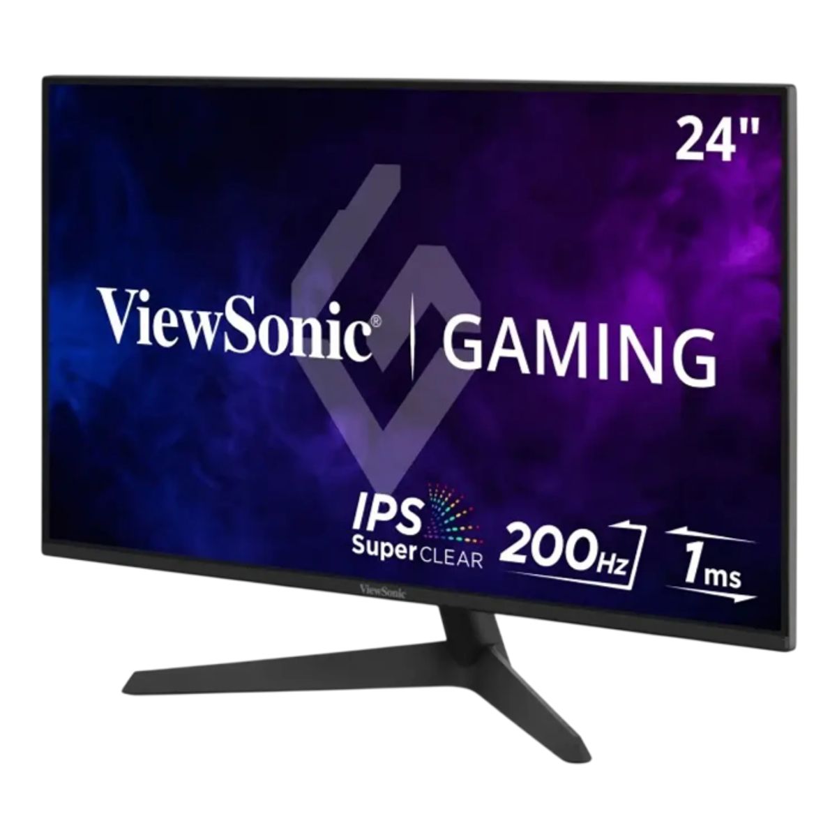 VIEWSONIC - ViewSonic VX2429 Monitor 24” IPS Full HD 1080p, 200Hz, 1ms, AMD FreeSync Premium, HDMI, DisplayPort, Gaming, sin bordes, negro