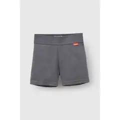 COLLOKY - Pata Escolar Corta de niña Gris con 95% Algodón y 5% Elastano