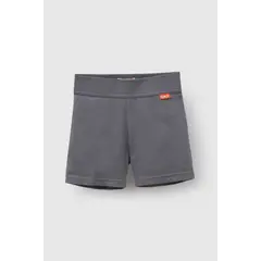 COLLOKY - Pata Escolar Corta de niña Gris con 95% Algodón y 5% Elastano
