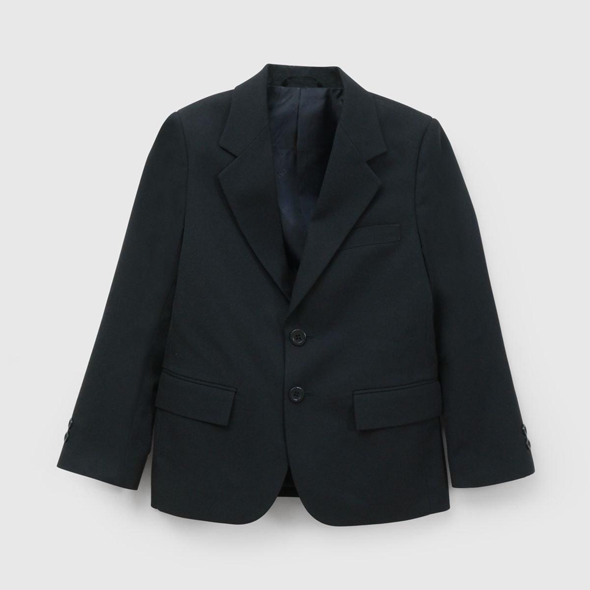 COLLOKY - Vestón Escolar de niño Azul con Botones de Reemplazo