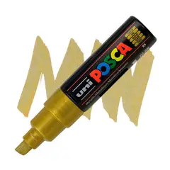UNI POSCA - POSCA MARCADOR ACRILICO 8K ORO