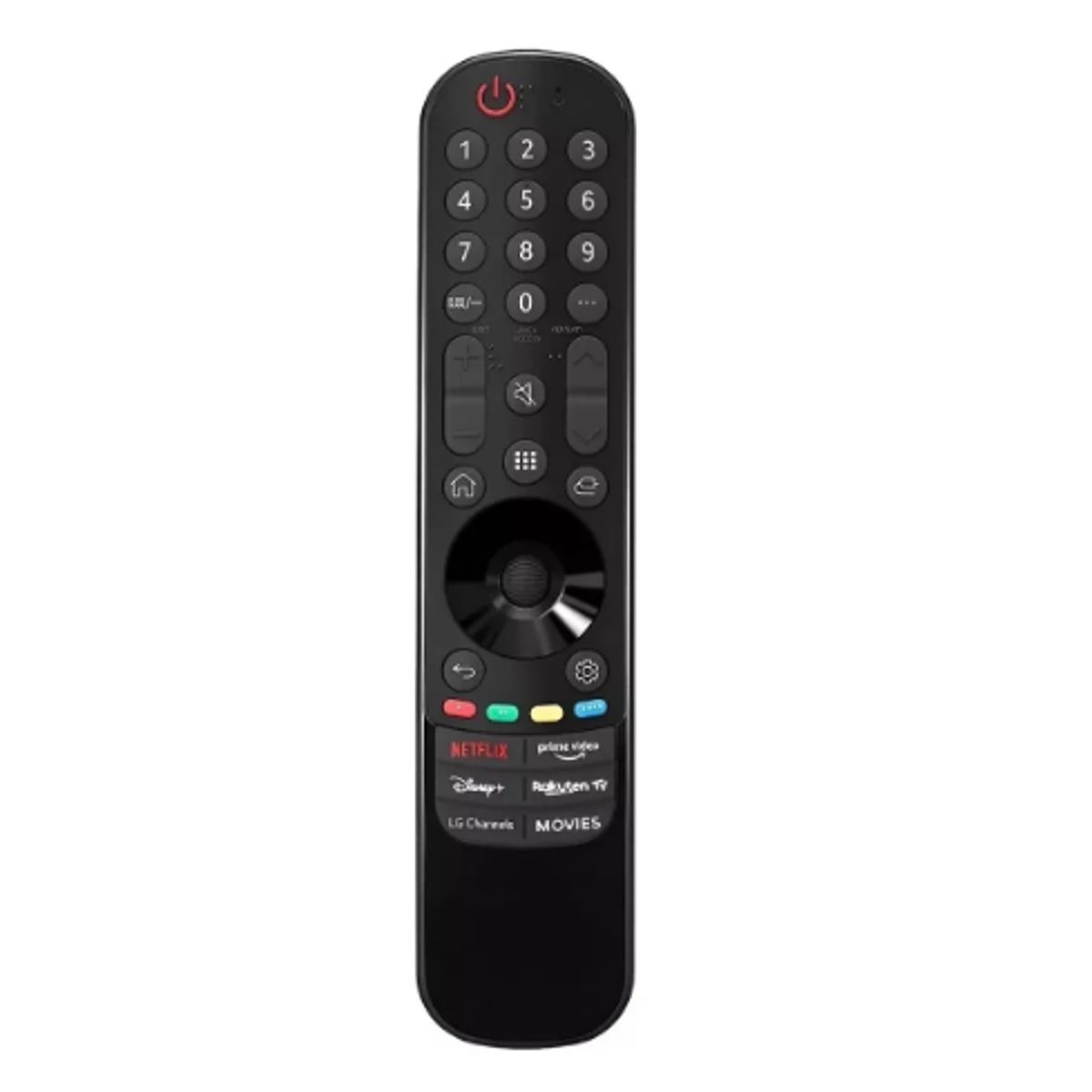 GENERICO - Control remoto Irm control universal para smart tv lg 13350 asistente de voz y puntero negro
