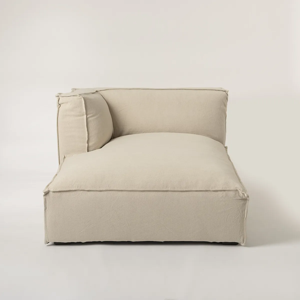 MILK - Sofá Seccional Cube Widecouch Derecho Crudo