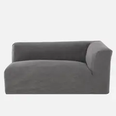 MILK - Sillón Seccional Izquierdo Slow Gris