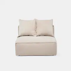 MILK - Sillón Seccional Miles Armless Beige