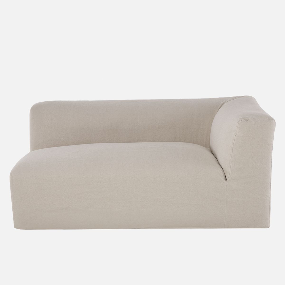MILK - Sillón Seccional Izquierdo Slow Beige
