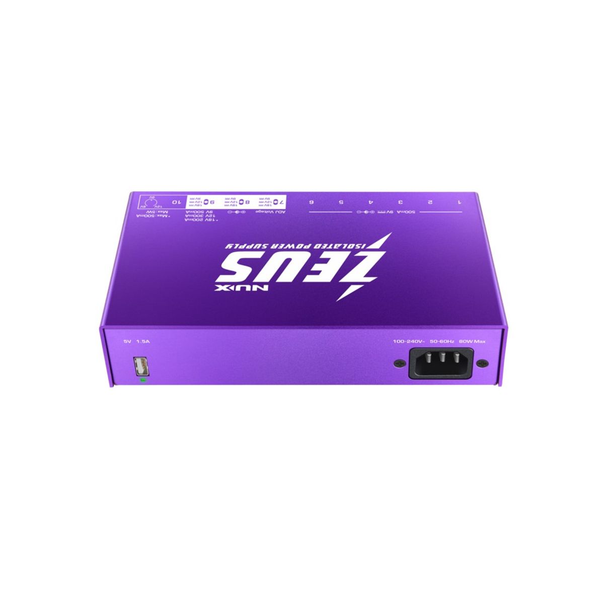 NUX - Fuente De Alimentación Para Pedales ZEUS NIP-Z10 NUX