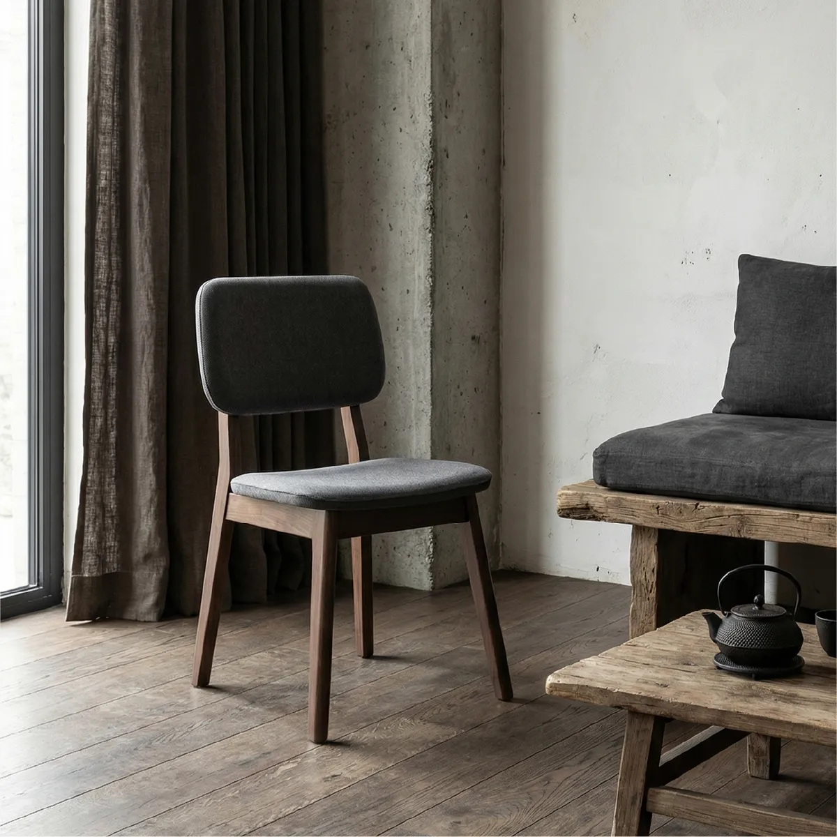 MILK - Silla Comedor Monte II Gris