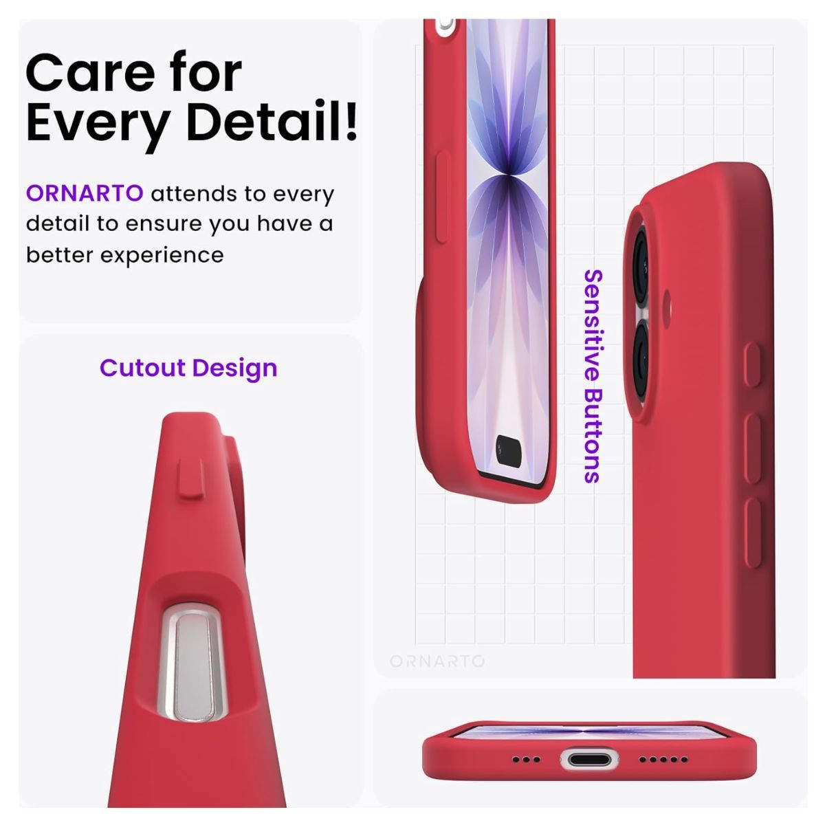 GENERICO - Carcasa Para iPhone 17 Silicona Suave Antigolpes