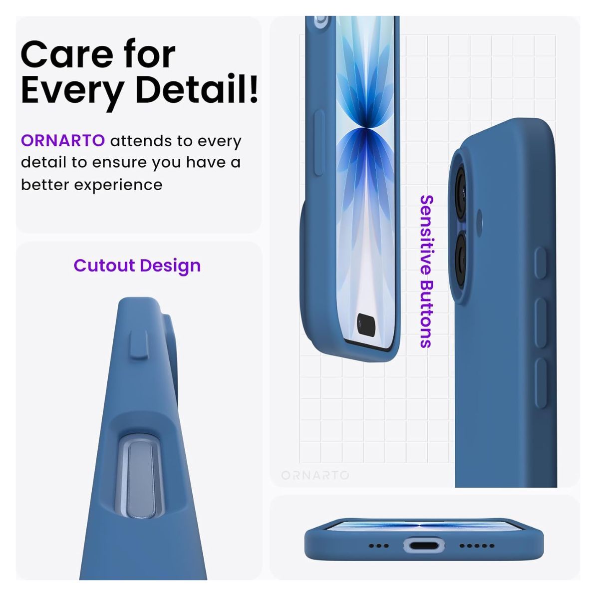 GENERICO - Carcasa Para iPhone 17 Silicona Suave Antigolpes