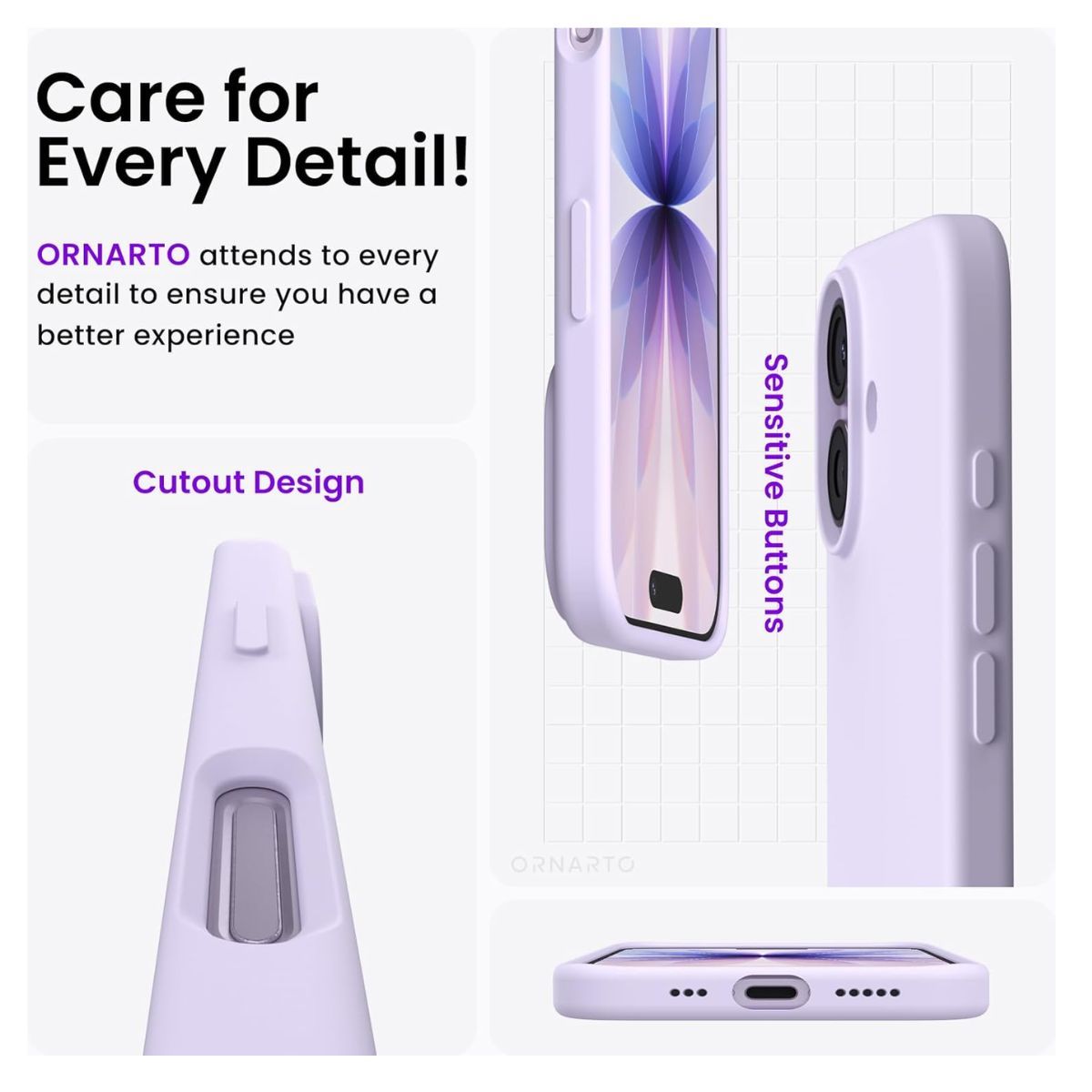 GENERICO - Carcasa Para iPhone 17 Silicona Suave Antigolpes