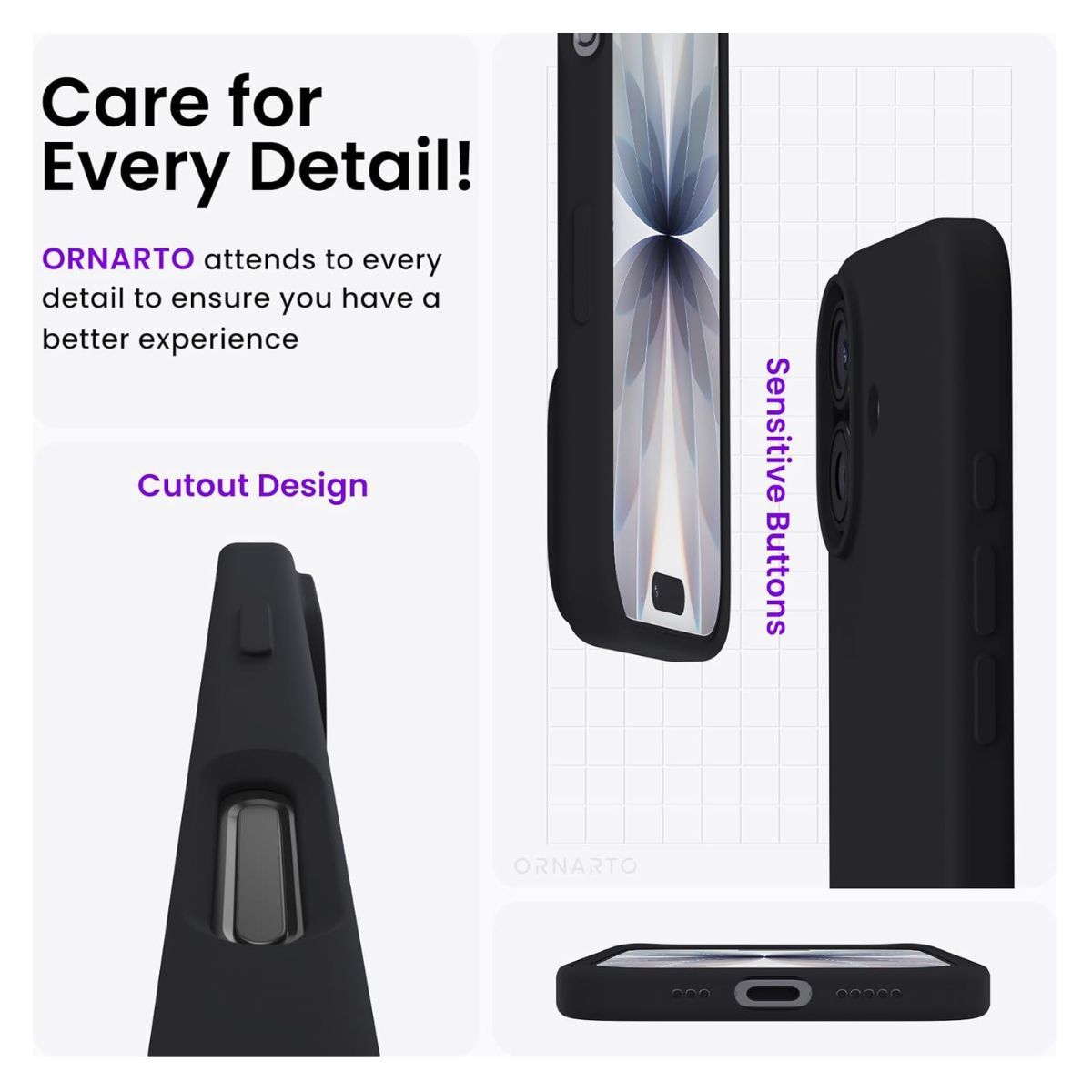 GENERICO - Carcasa Para iPhone 17 Silicona Suave Antigolpes