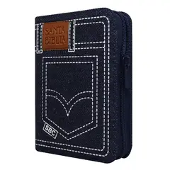 SOCIEDADES BIBLICAS UNIDAS - Santa Biblia Rvr1960 Jeans De Bolsillo Cierre
