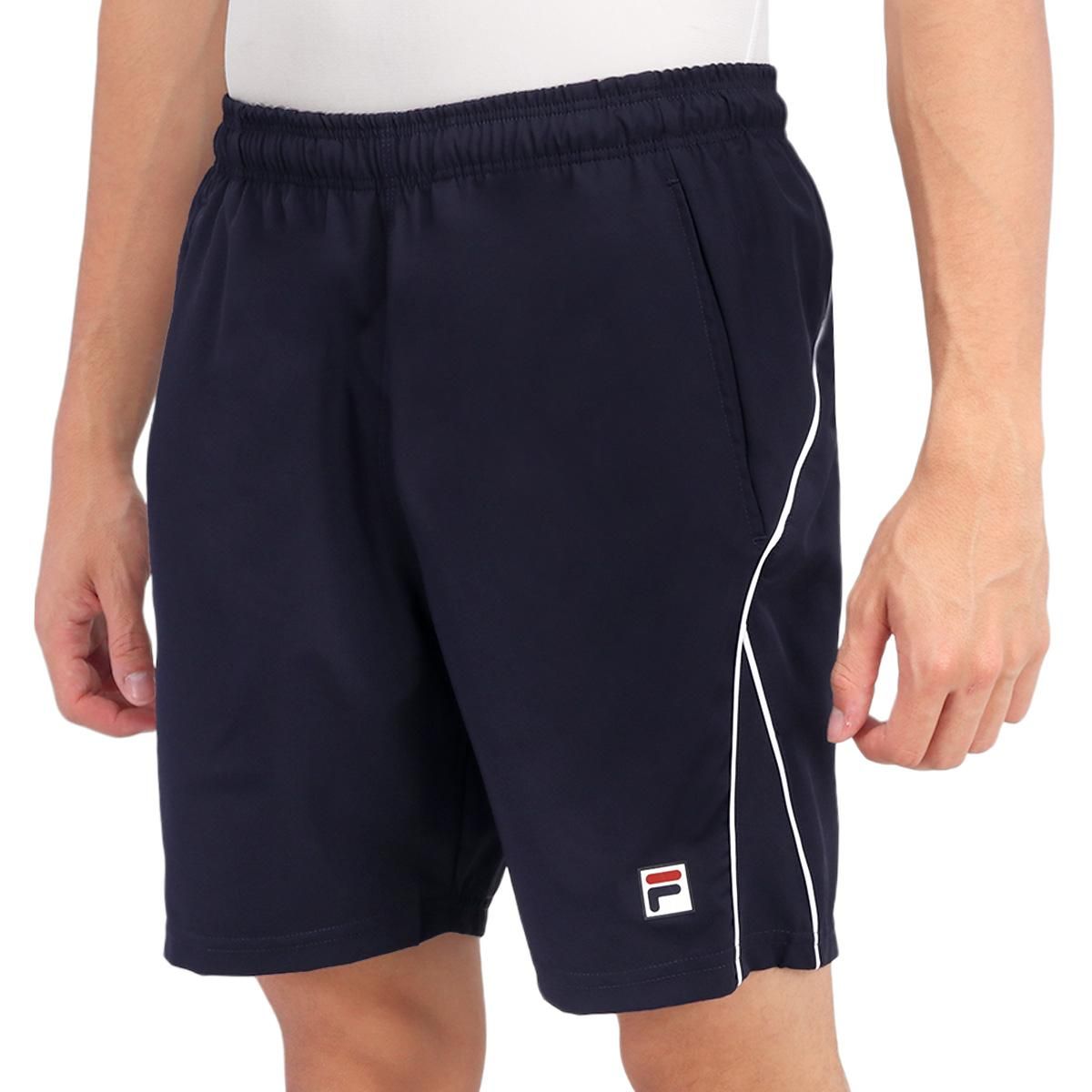 FILA - Short Fila Tennis Line II Hombre Azul