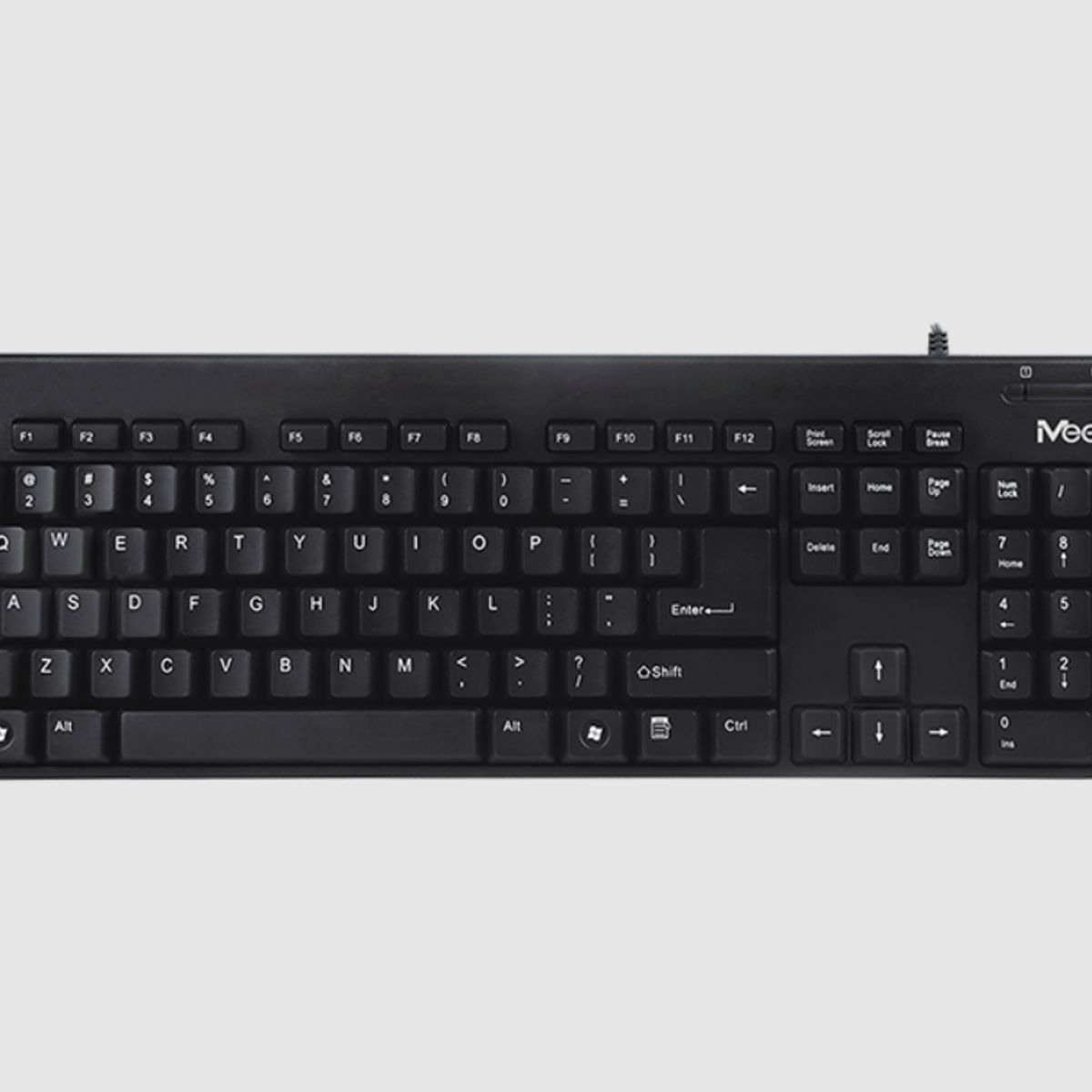 MEETION - Teclado Oficina Alámbrico USB MEETION K100