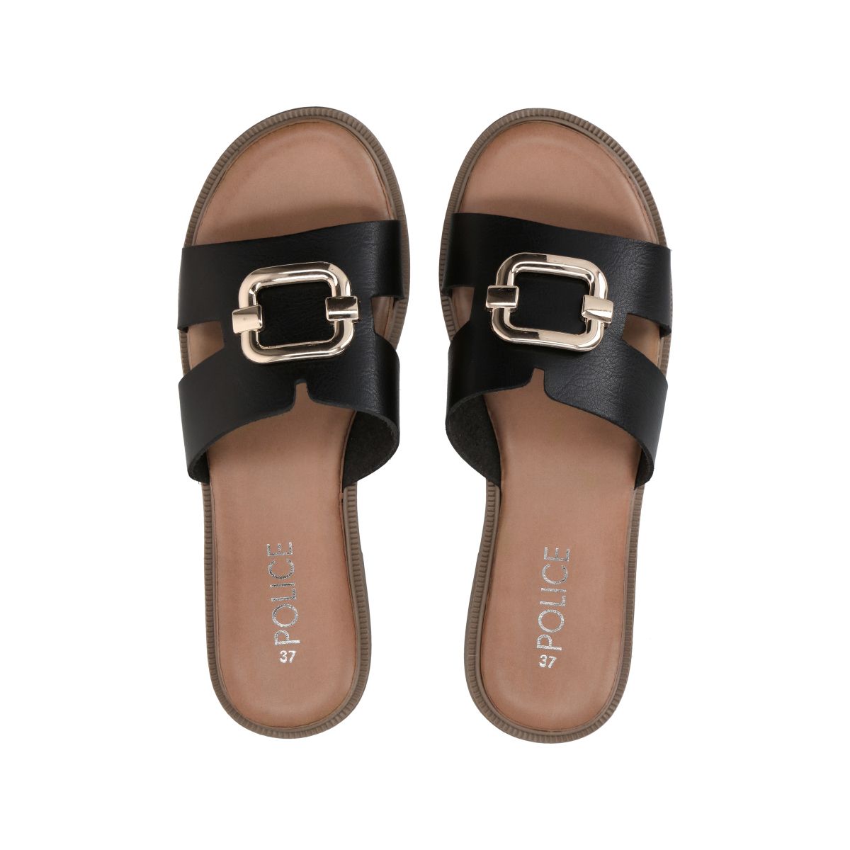 POLICE - Sandalia Mujer Negro Sienna 63 Police