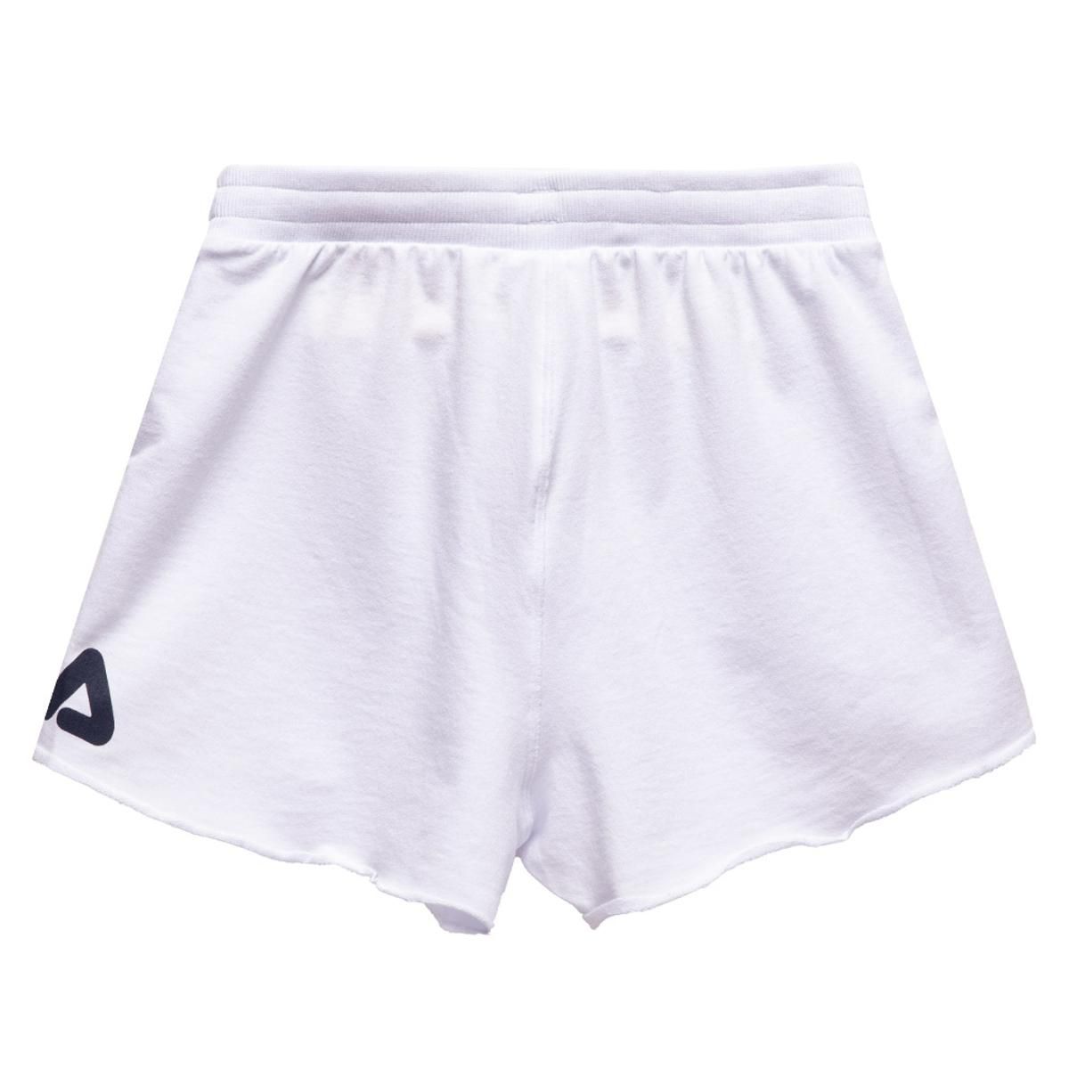 FILA - Short Fila Letter Niños Blanco
