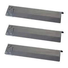 GENERICO - Kit 3 Repuesto Difusor de Llama Universal Ajustable (29,5 a 52 cm) Parrillas a Gas