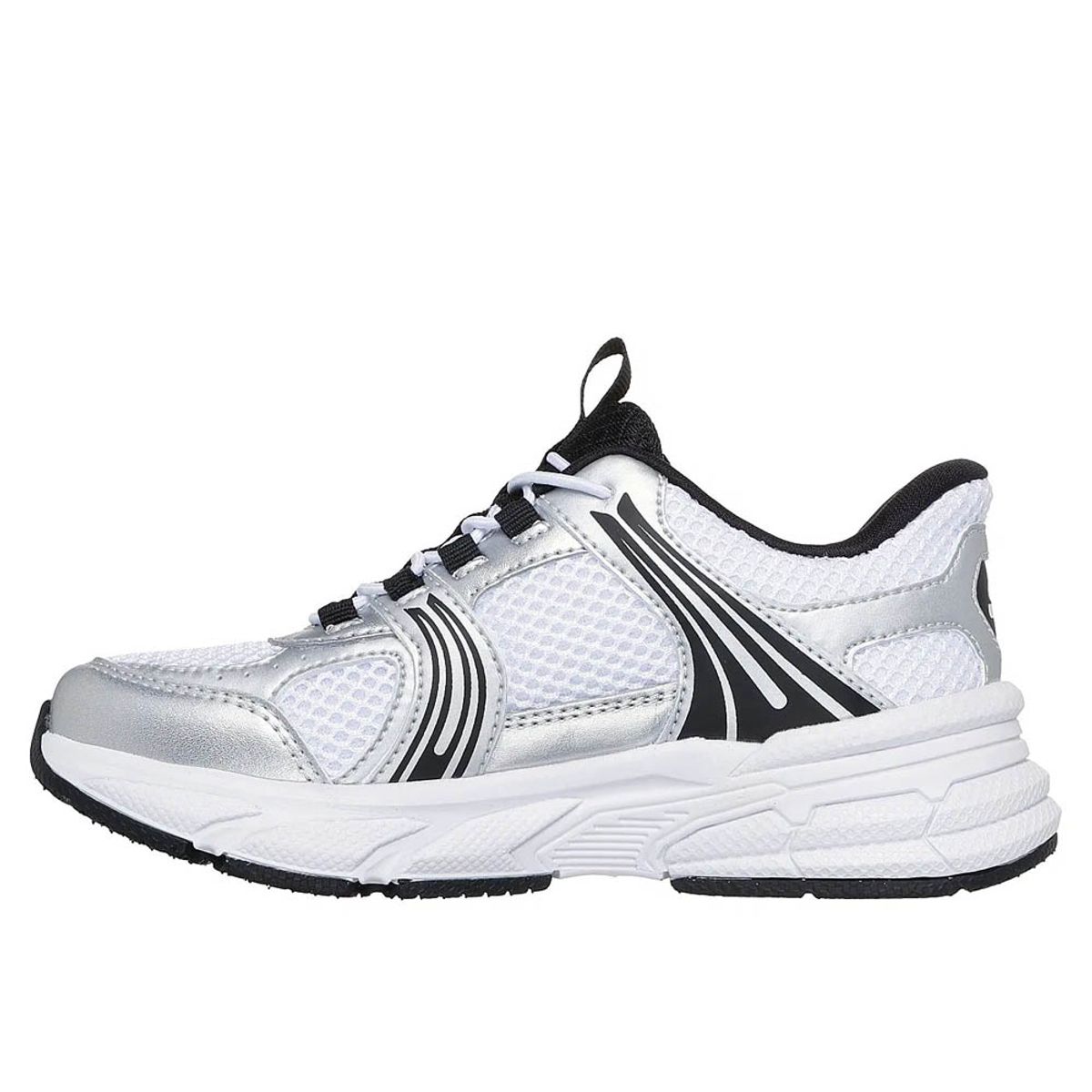 SKECHERS - Zapatillas Urbanas Niña Skechers Slip-ins Retro-Graph 319078L-WBKS