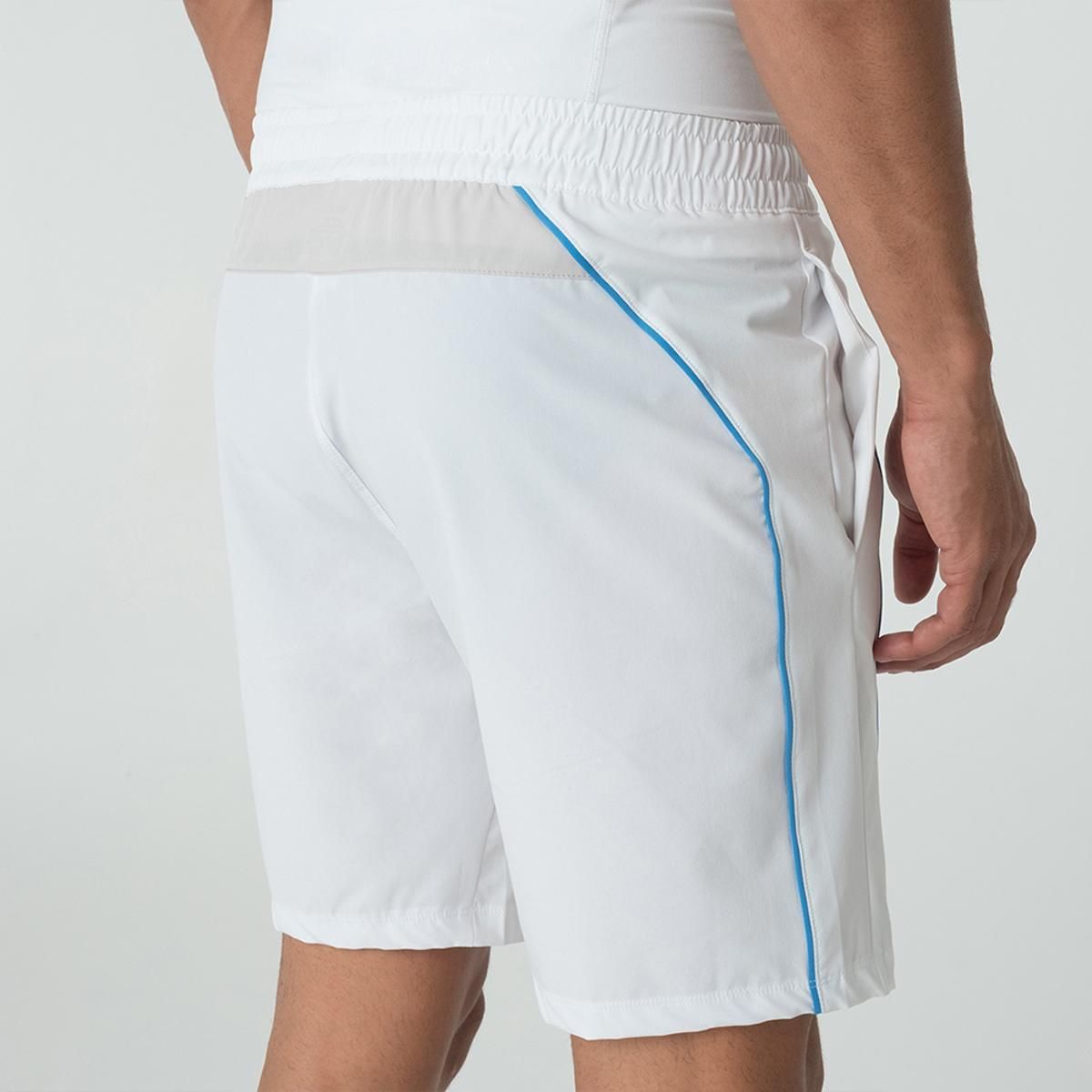 FILA - Short Fila Backspin Color Block Hombre Blanco