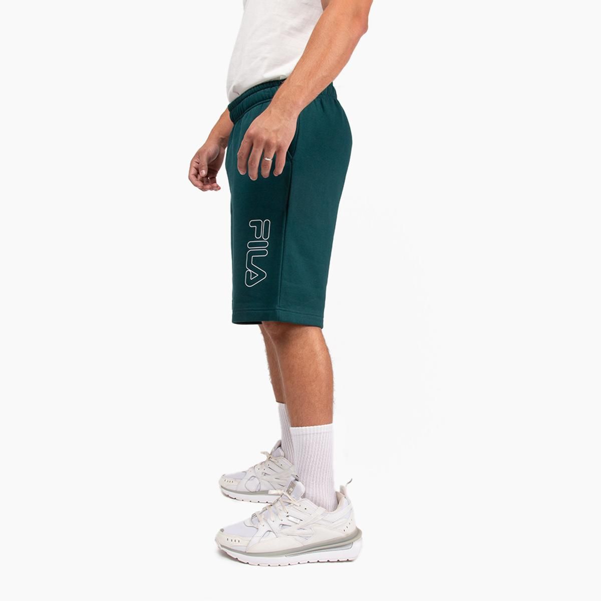 FILA - Short Fila Logo Outline Light Hombre Verde