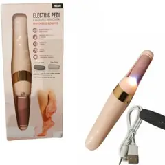ANGELES DEL HOGAR - Removedor Amolador De Callos Electrico Carga Usb
