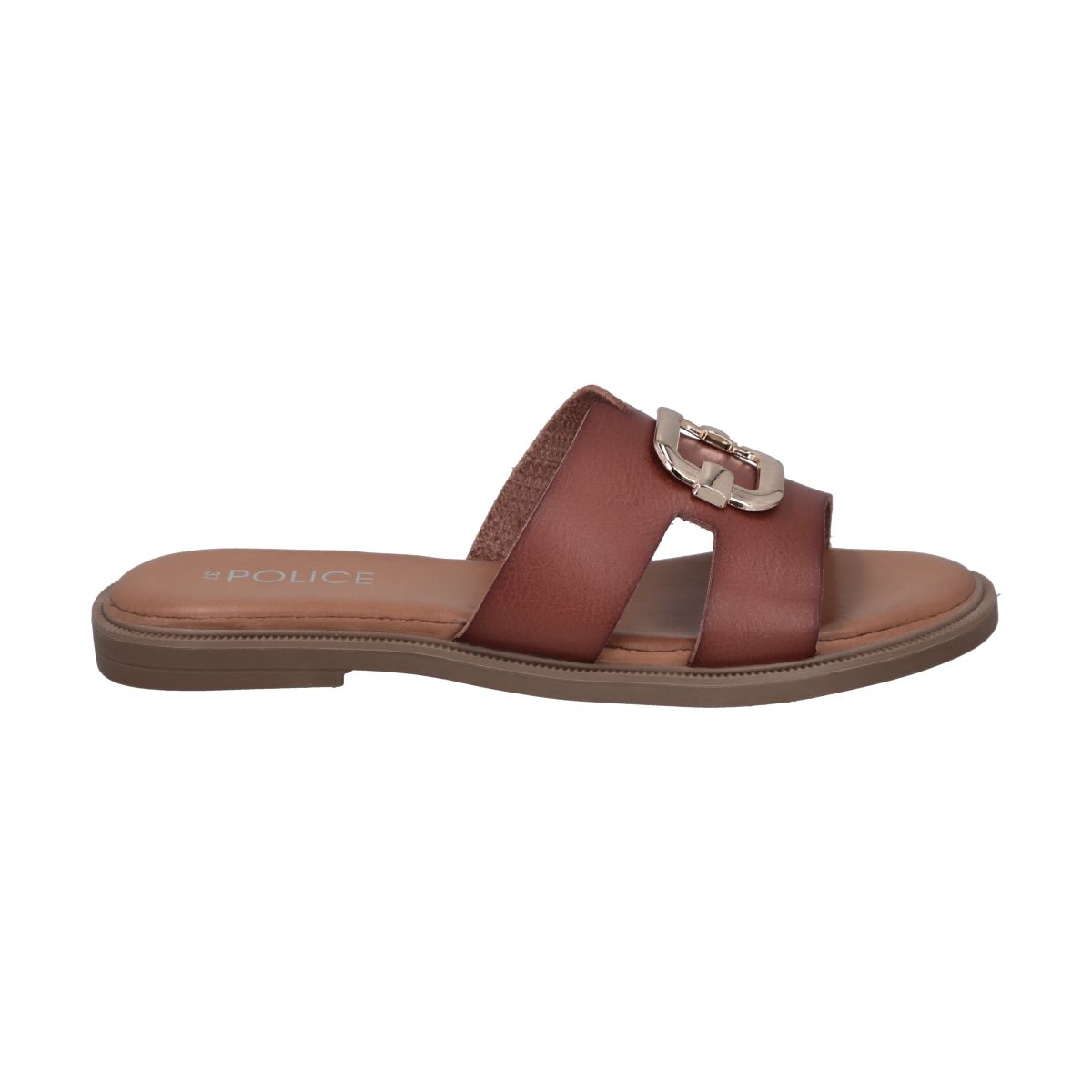 POLICE - Sandalia Mujer Camel Sienna Police