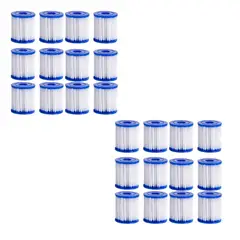 BESTWAY - Repuesto Cartucho De Filtro Tipo I Pack 24 Un. 58093