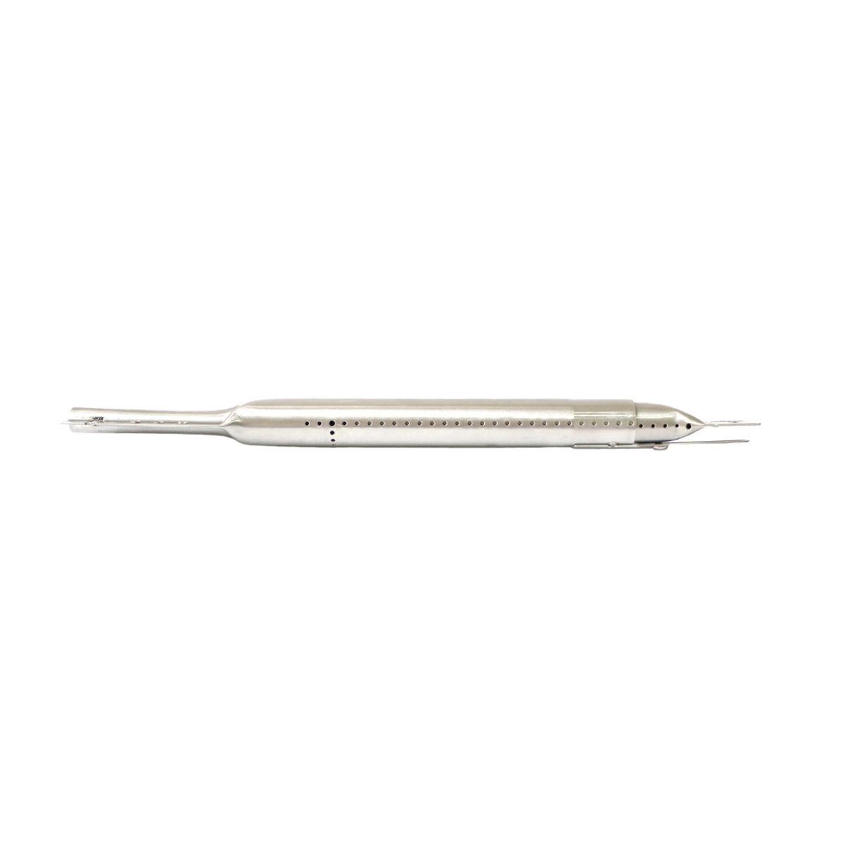 GENERICO - Repuesto Quemador Tubular Ajustable Universal (35 a 49,5 cm) Parrillas a Gas