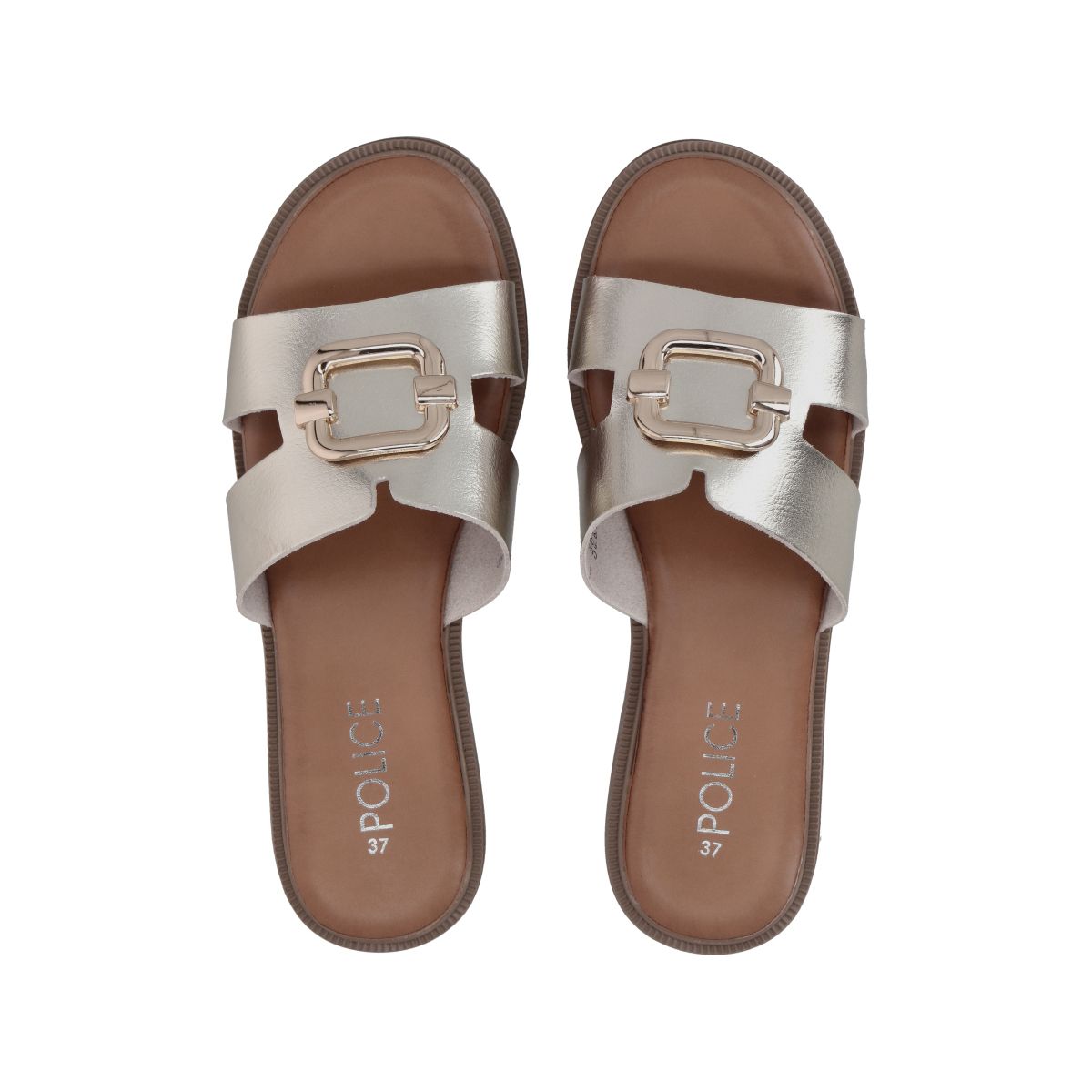 POLICE - Sandalia Mujer Dorado Sienna Police