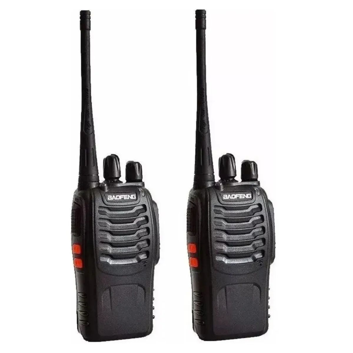 BAOFENG - Pack 2 Radio Transmisor Walkie Talkie Bf-888s Baofeng Recargable Ideal Camping Seguridad