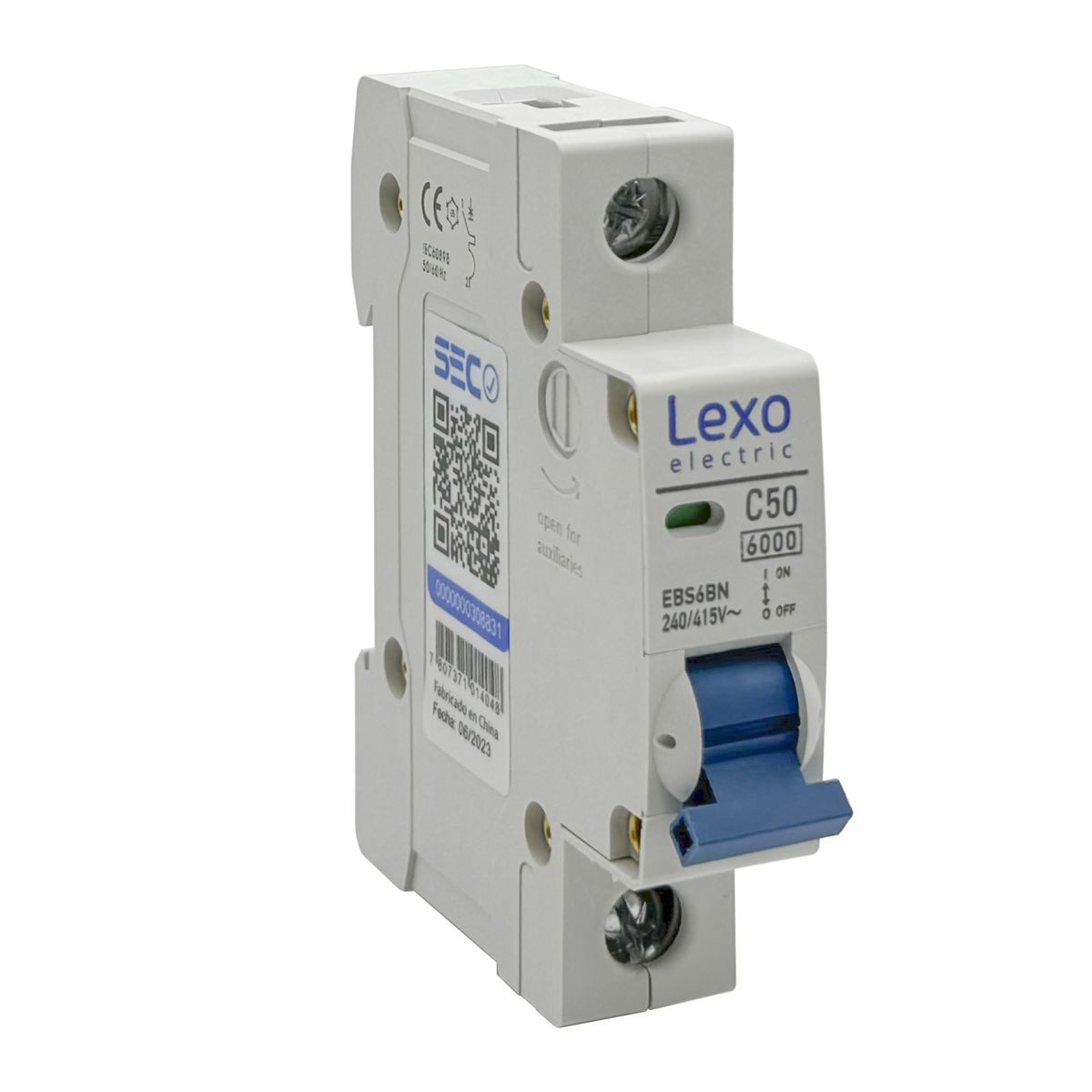LEXO - Interruptor Automático 1p 50a 1x50a 6ka Curva C - Lexo