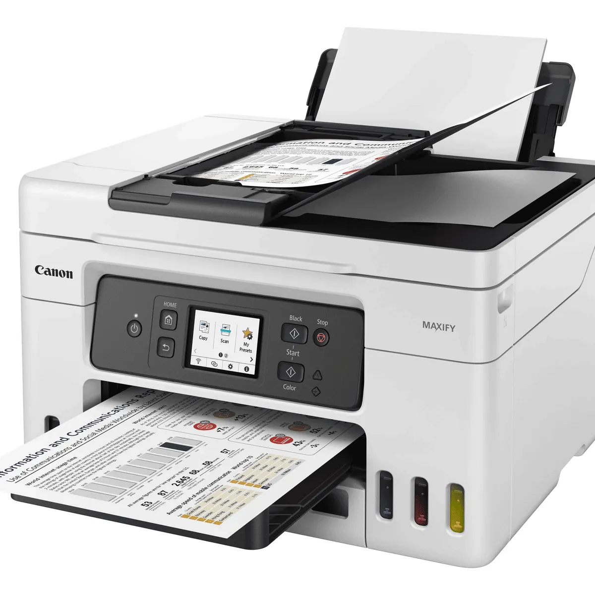 CANON - Canon MAXIFY GX4010 Impresora Multifuncional 4 en 1 MegaTank