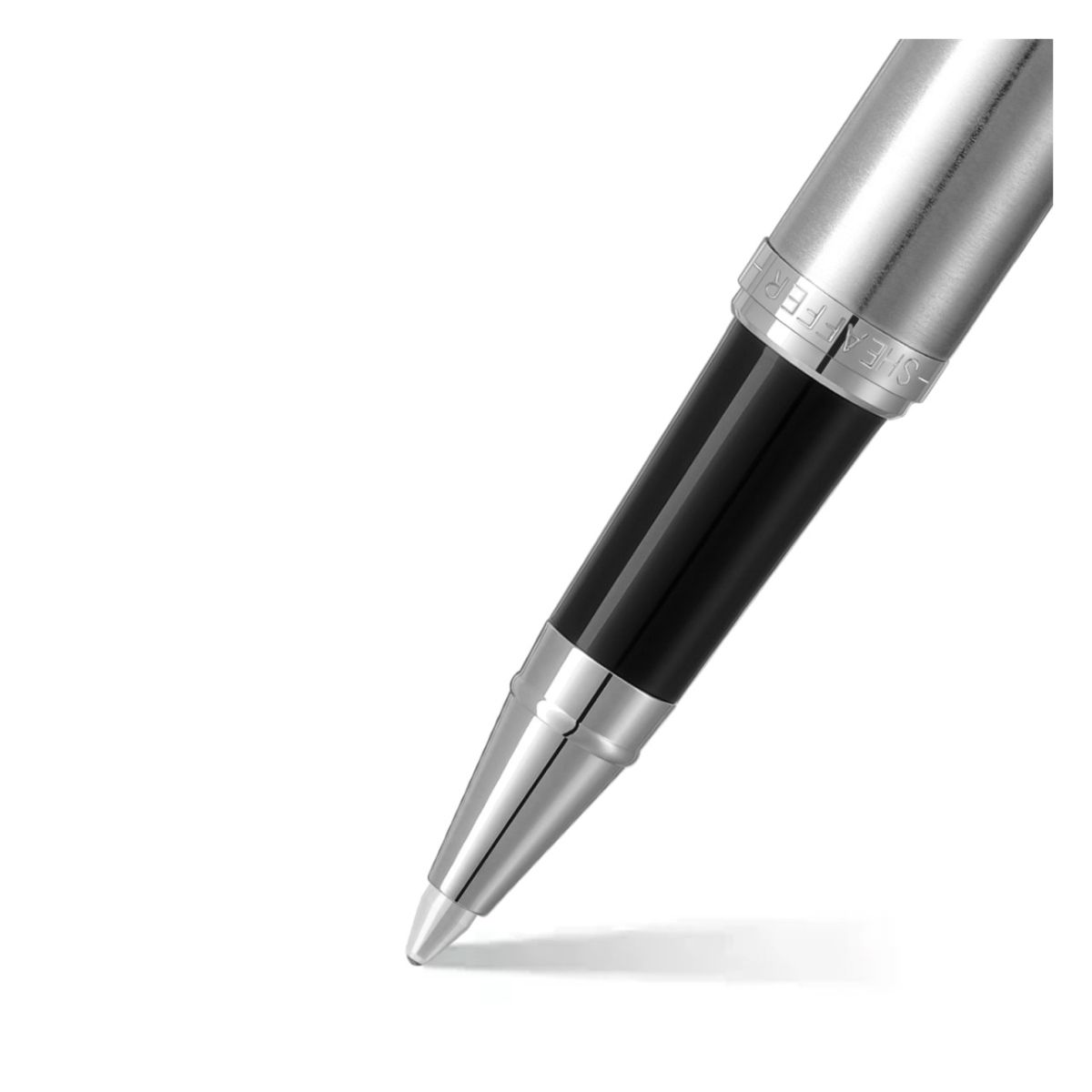 SHEAFFER - Roller Sheaffer VFM Punta M Tinta Negra Cromo / Plateados