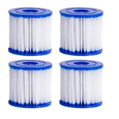 BESTWAY - Repuesto Cartucho De Filtro Tipo I Pack 4 Un. 58093