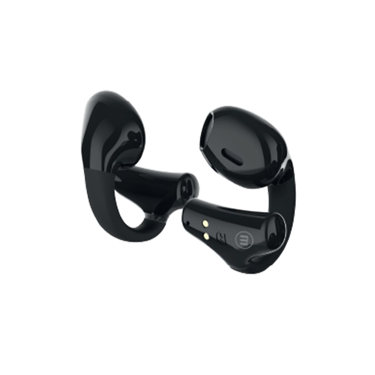 MAXELL - Audífonos Bluetooth Maxell Ear Cuff Clip On Open-Ear TWS Negro