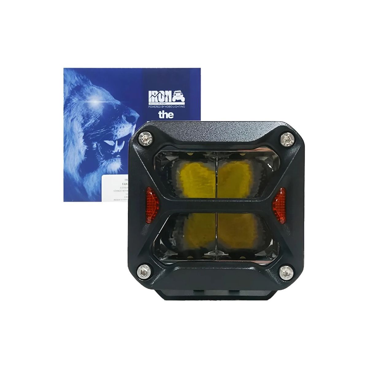 GENERICO - Farol LED  IR100 DJ5900MINI 2400 Lúmenes, 20W Off Road