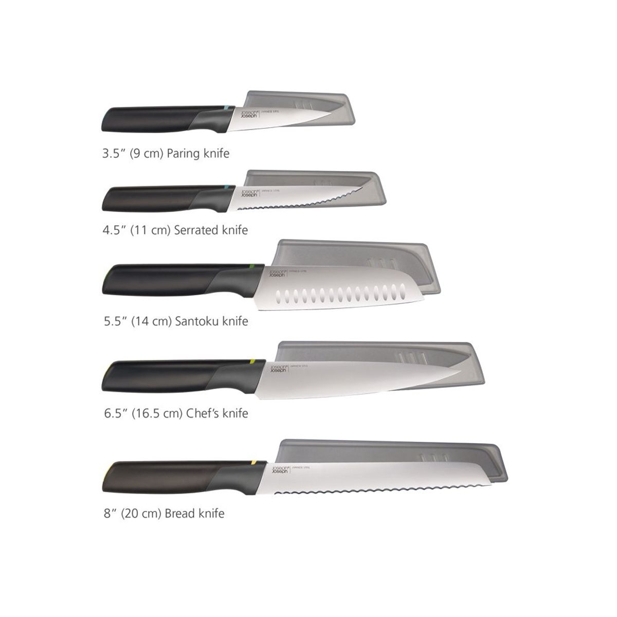 JOSEPH JOSEPH - Set cuchillos Joseph Joseph Duo 5 Pzas