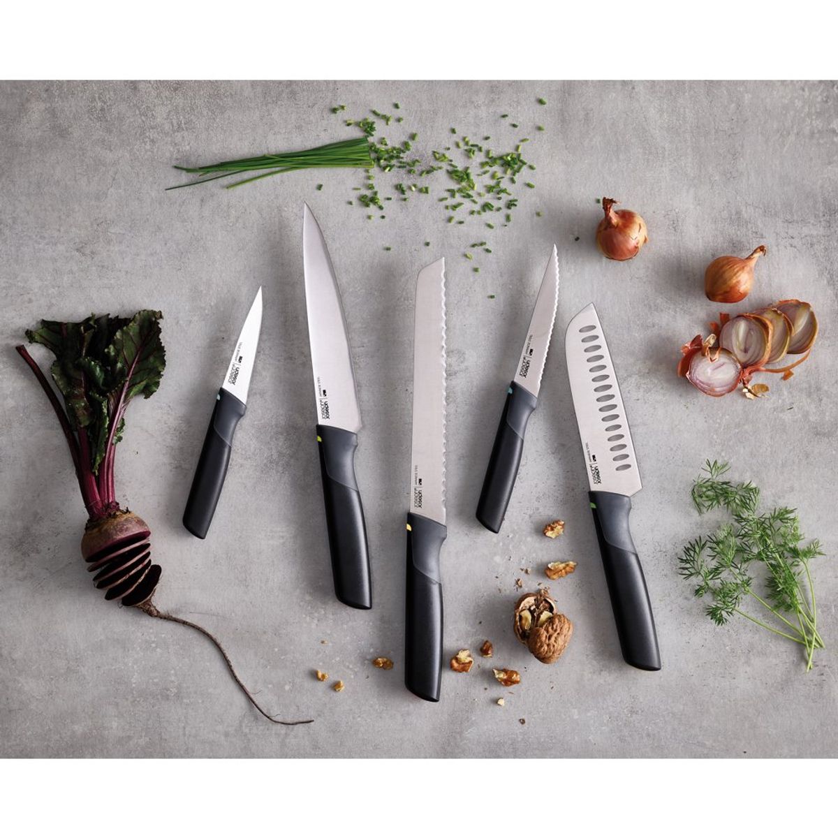 JOSEPH JOSEPH - Set cuchillos Joseph Joseph Duo 5 Pzas