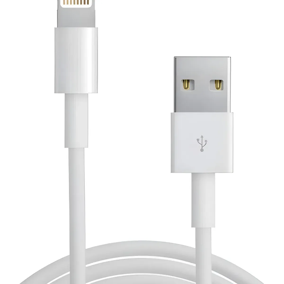 Cable Cargador 1 Metro Para iPhone 11 12 13 14 Blanco, marca GENERICO - Foto Principal